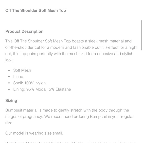 NWT Bumpsuit skirt and top set size small - Picture 14 of 14